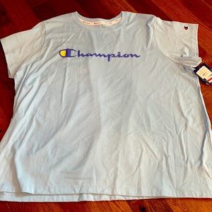 NEW Champion Signature Blue T-Shirt 3X